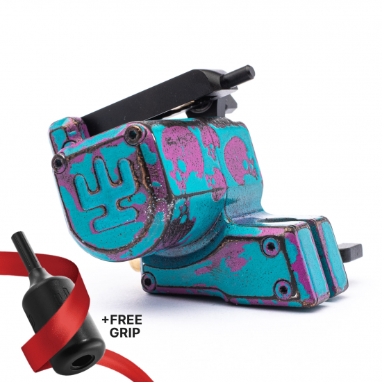 Vlad Blad Avenger 2 Pro Blue Pink Tattoo Machine By Shpigel